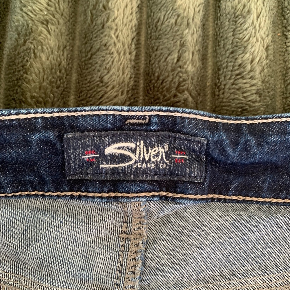 Silver Jeans Women's Blue Denim Jeggings